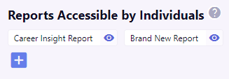 Reports Accessible by Individuals